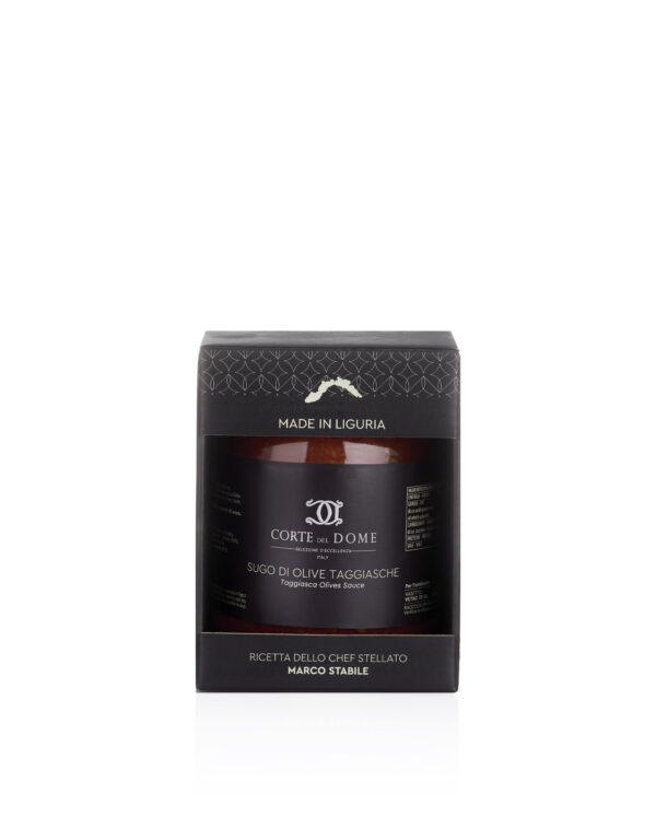 Salsa de Aceitunas Taggiasca 500g